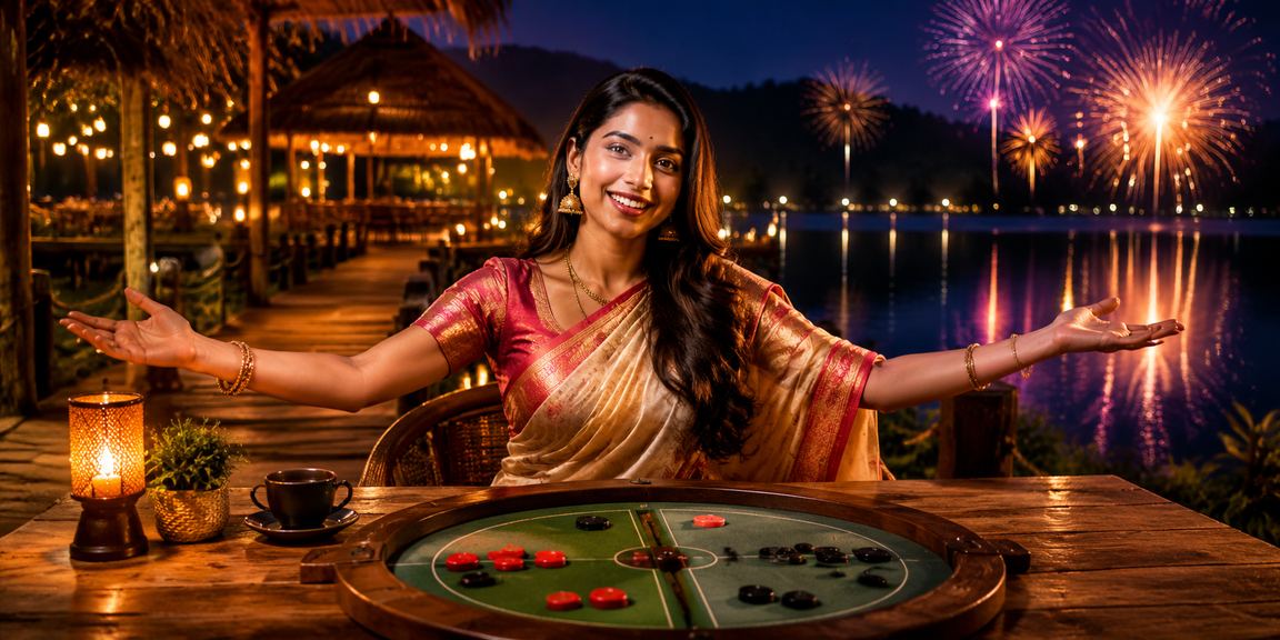 সিলেটে রাতের আলোয় মোবাইলে ক্যাসিনো গেম খেলার দৃশ্য