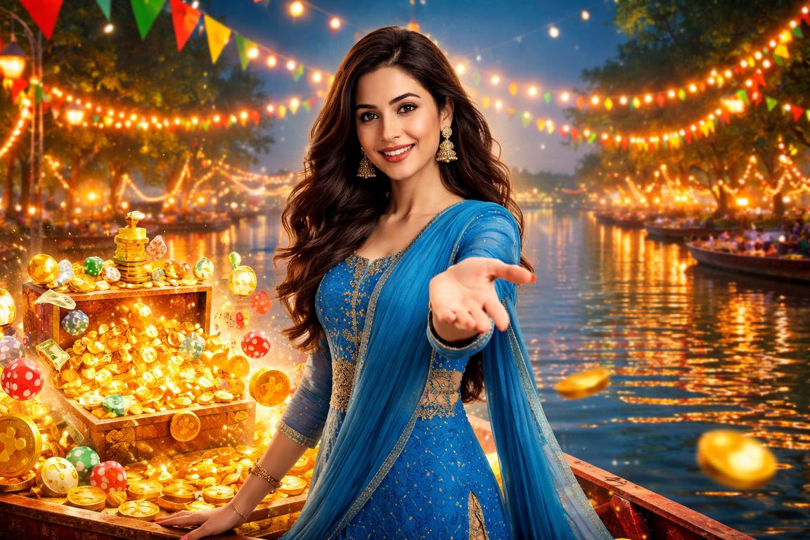 বাংলাদেশি নারী সালওয়ার কামিজ পরে মোবাইলে ম্যাচ অডস দেখছেন
