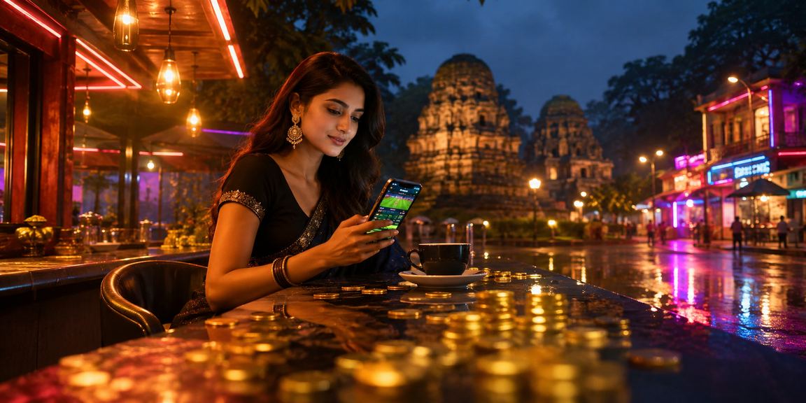 কুমিল্লায় নিওন আলোয় স্পোর্টস বেটিং উপভোগের দৃশ্য